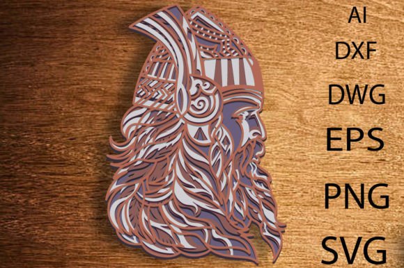 Download Viking Warrior Multilayer Svg/Viking - Premium Bundle