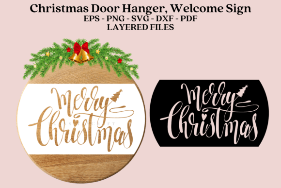 Download Christmas Door Sign SVG - Christmas SVG - Christmas Collection