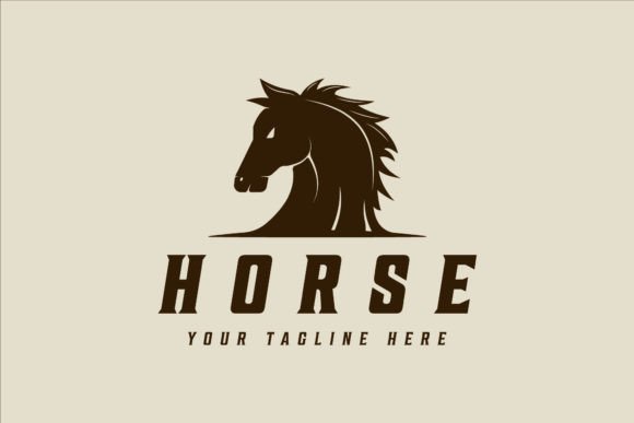 Download Horse Logo Vector Vintage Graphic Design - Premium Bundle