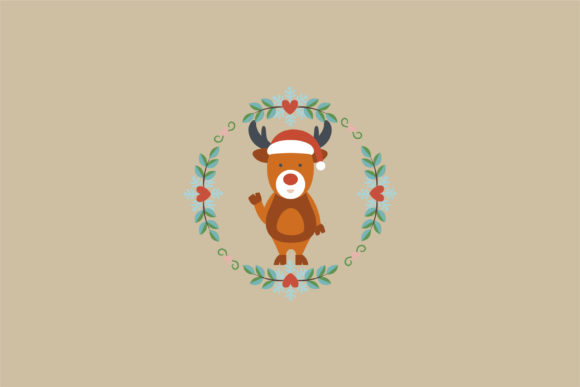 Download Christmas Circle Wreath with Decorations - Christmas Collection