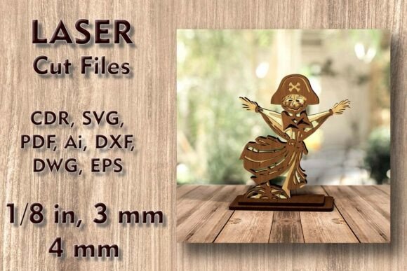 Download Halloween Scarecrow 3D Laser Cut Files - 3d laser cut files Collection