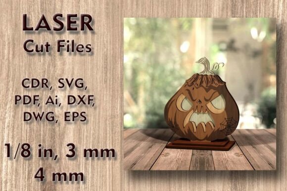 Download Halloween Pumpkin 3D Laser Cut Files - 3d laser cut files Collection